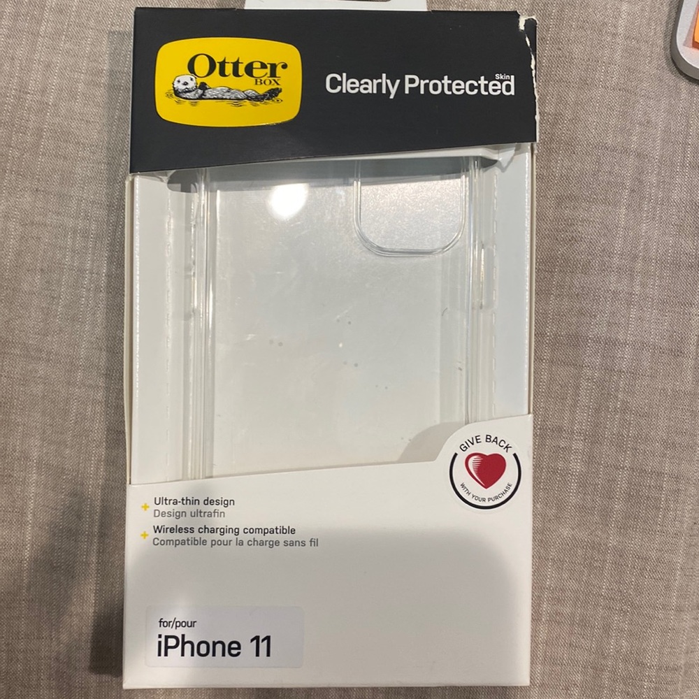 NWT iphone 11 clear phone case